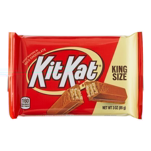 KIT KAT King Size Milk Chocolate Bar 3 oz. 24 Pack