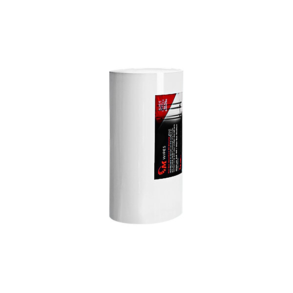 A white box of MotorScrubber M-Wipes with a black and red label.
