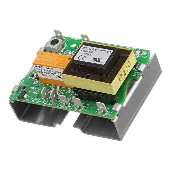 An AllPoints 461898 temperature control board, a small electronic module with a circuit board and chips.