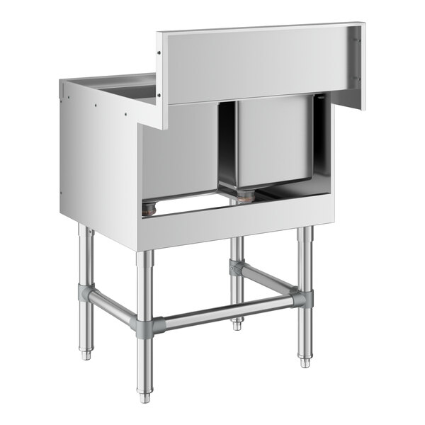 Regency Spec Line 24" x 24" Two Bowl Underbar Sink
