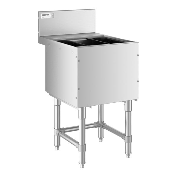 Regency Spec Line 24" x 18" Underbar Ice Bin - 56 lb.