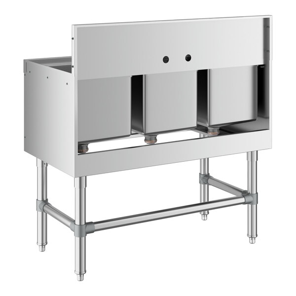Regency Spec Line 36" x 19" Three Bowl Underbar Sink