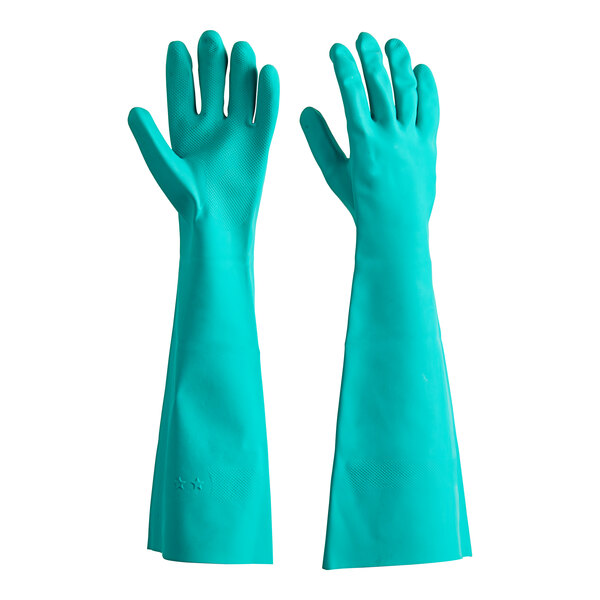 Nitrile hot gloves size small