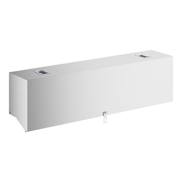 Regency Spec Line Stainless Steel Cover for 48" Double Tier Speed Rails