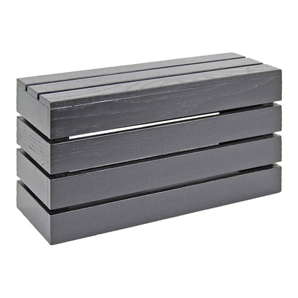 Cal-Mil 1943-11-96 Midnight Rectangle Crate Riser - 20" x 7" x 11"