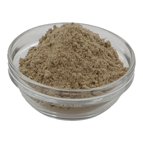 A bowl of brown Chef's Companion Au Jus Mix powder.