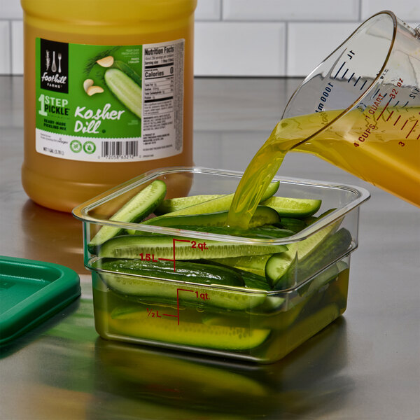 Foothill Farms Kosher Dill Pickle Brine 1 Gallon - 4/Case