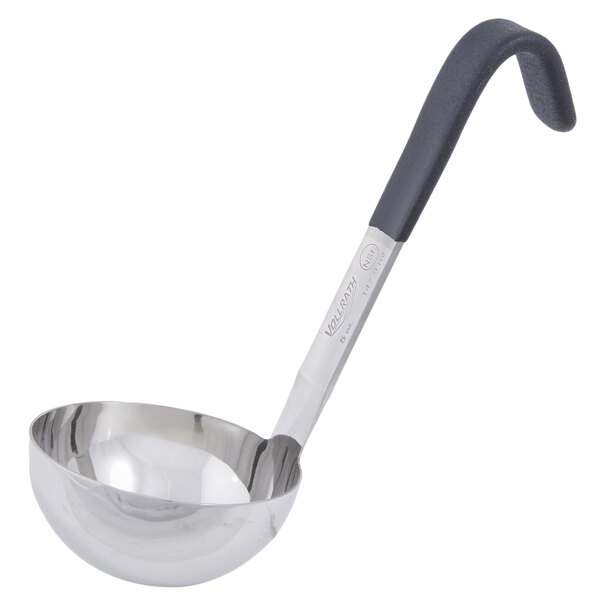 18/8 Stainless Steel 4-Ounce Capacity HIC Single-Piece Kitchen and Soup Ladle 12.75-Inch