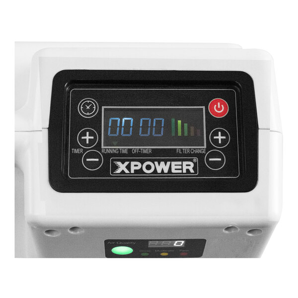 An XPOWER professional 4-stage filtration system.