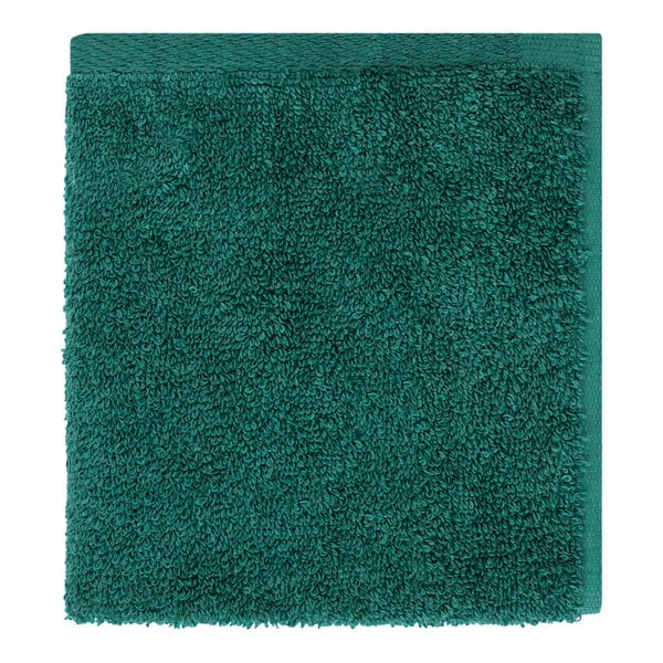 A 1888 Mills Millenium Hunter green washcloth.