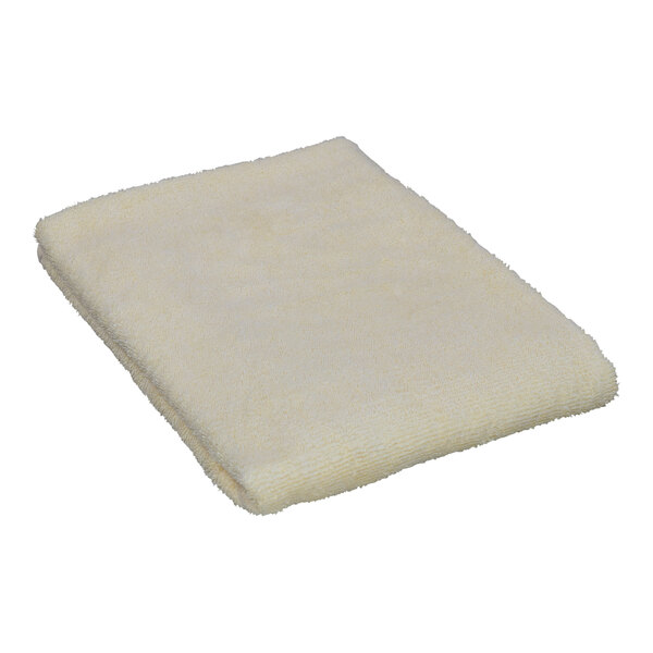 A beige Fibertone pool towel by 1888 Mills.