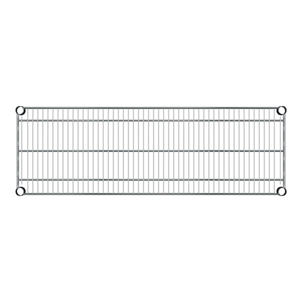 A Regency stainless steel wire shelf.