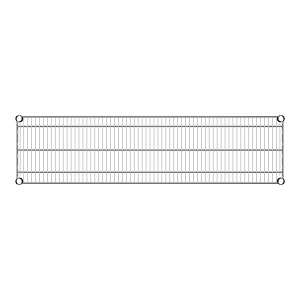 A Regency stainless steel wire shelf.