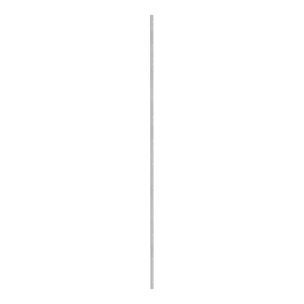 A long thin metal pole with a J-shaped end.