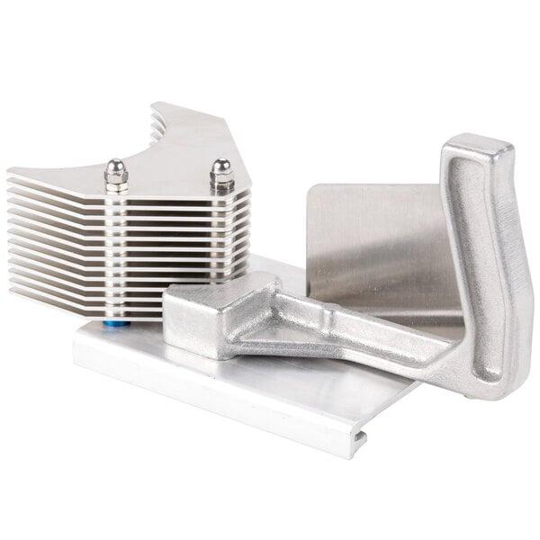 A metal Nemco Tomato Slicer pusher.