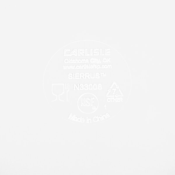 A white label with "Carlisle" in white text and a circle.