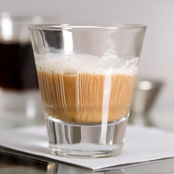 3.7 Ounce Shot Glass for Espresso Doppio