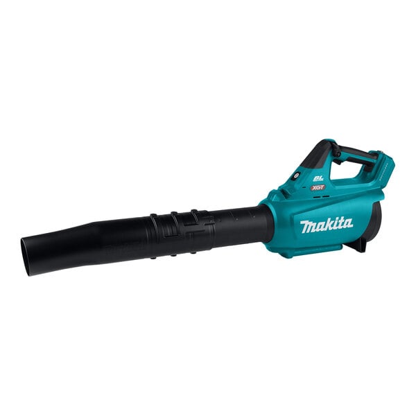 A blue and black Makita cordless blower.