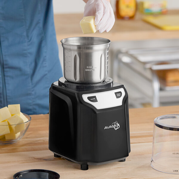 AvaMix SG2B30 Commercial Spice Grinder with (2) 3 Cup Bowls - 120V