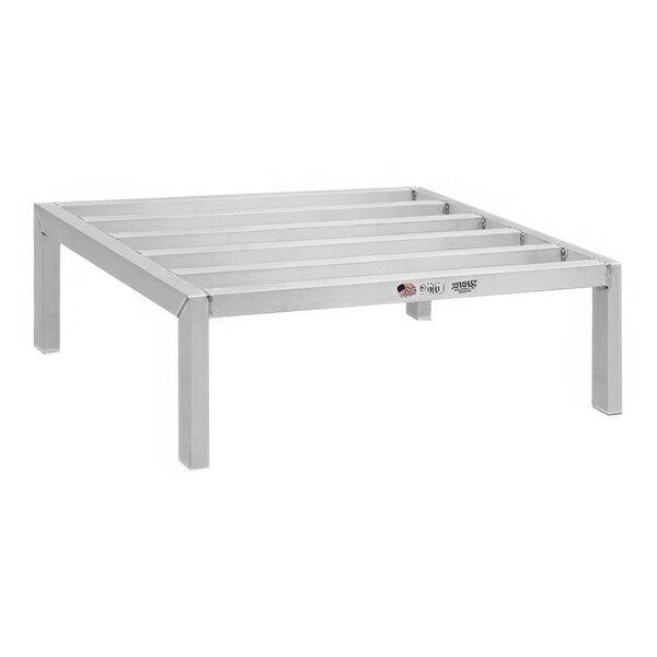 New Age 42" x 24" x 12" Aluminum Heavy-Duty Dunnage Rack - 2,500 lb. Capacity 2064