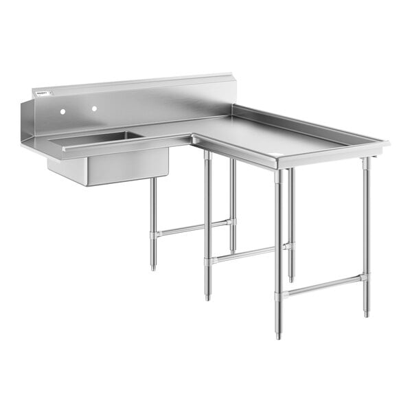 Regency Custom Stainless Steel Dishtable