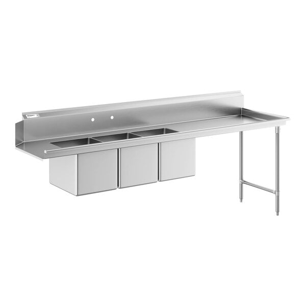 Regency Custom Stainless Steel Dishtable