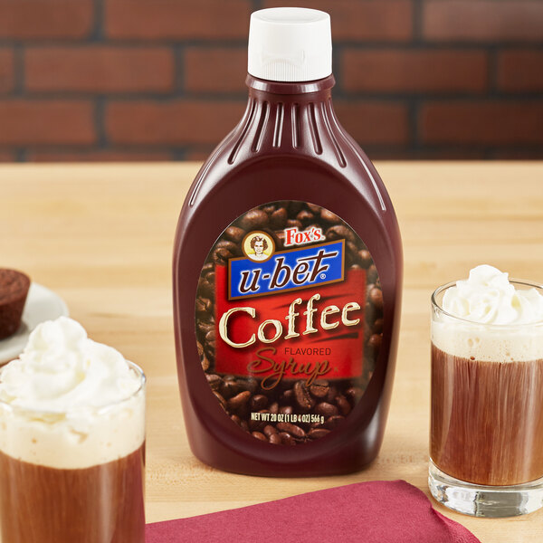 Fox's UBet Coffee Flavored Syrup