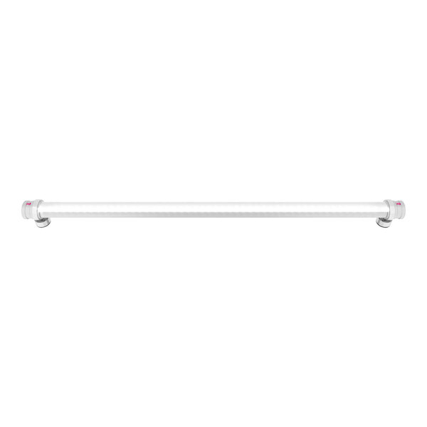 A white Ape Labs Stick 2.0 with red knobs on a white background.