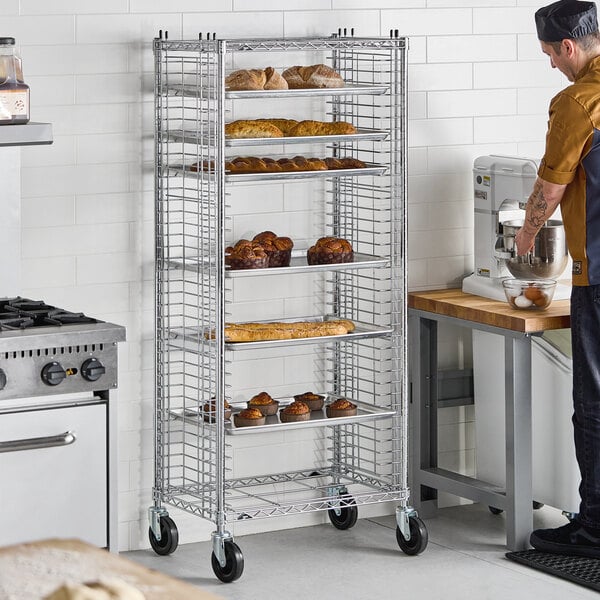 Metro RS1 38 Pan Side Load Bun / Sheet Pan Rack - Unassembled