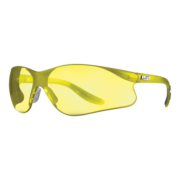 Lift Safety Sectorlite Safety Glasses with a yellow lens and yellow accents.