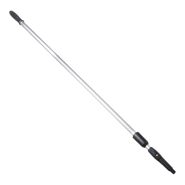 A long silver and black Carlisle telescopic pole.