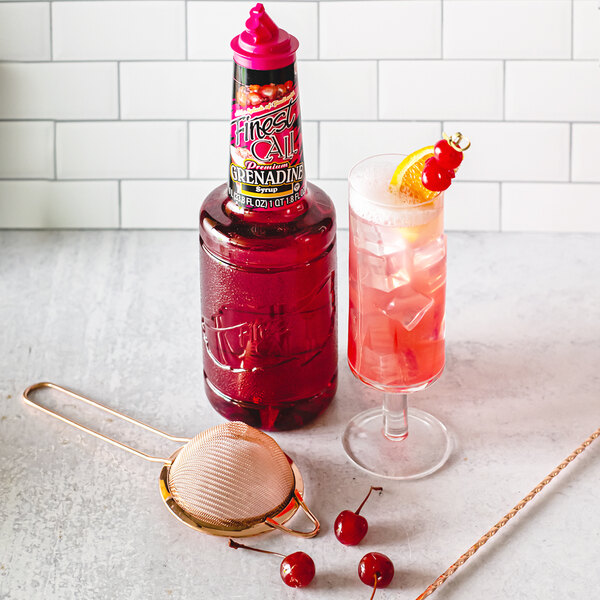 Finest Call 1 Liter Premium Grenadine Syrup