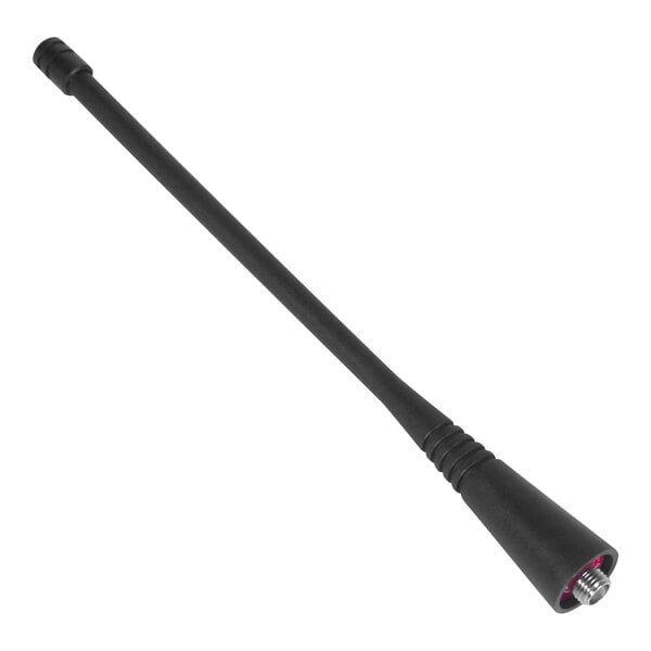 A black Midland BizTalk BA12 antenna with a red insert.