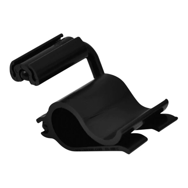 A Dalebrook black plastic clamp-style card holder.