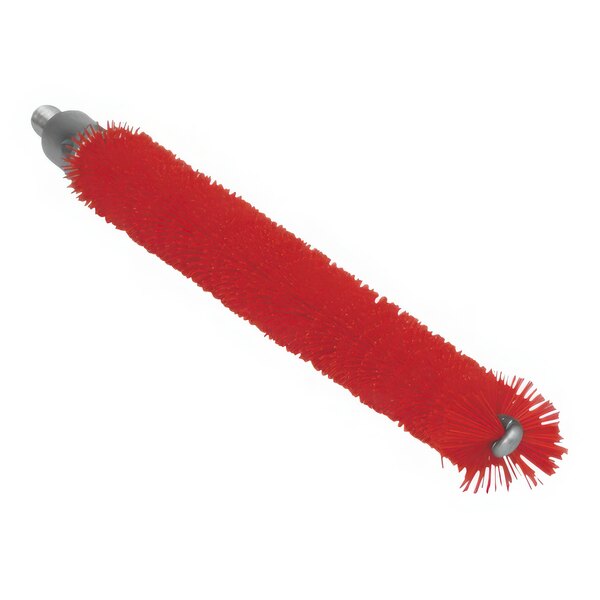 A red brush head for flexible handles.