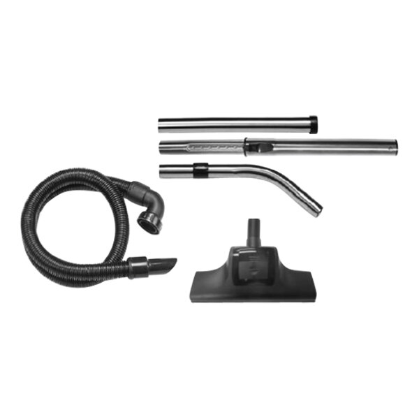 A NaceCare Solutions backpack vacuum with hose and tube.