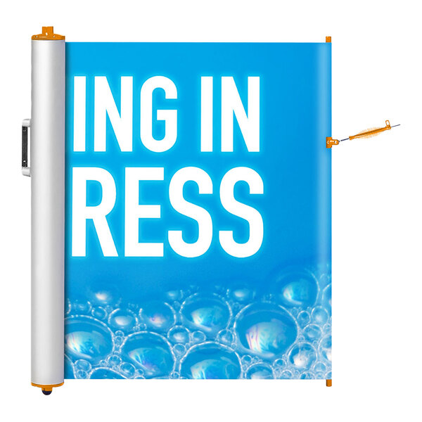 A white banner with blue and white accents and the words "ZonePro Customizable" in blue.