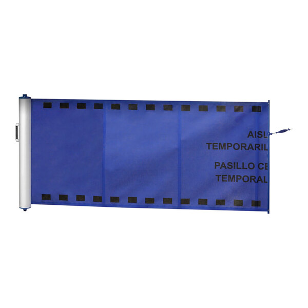 A blue ZonePro banner with black text reading "Temprano" and a date.