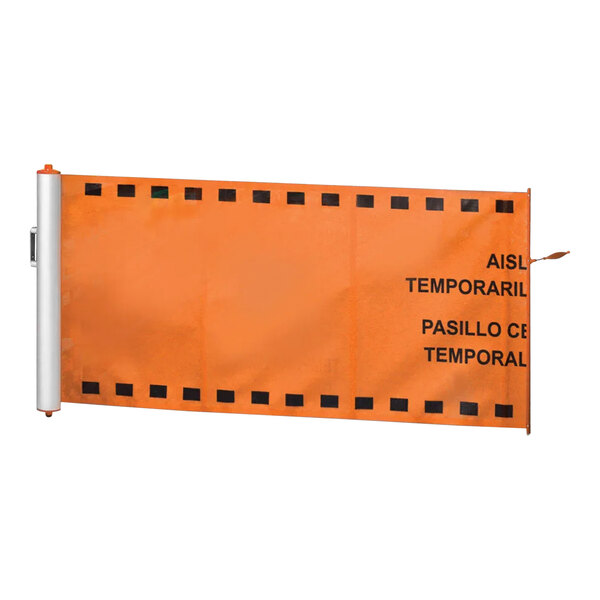 An orange ZonePro banner with black text reading "Temporary" and "ZonePro"