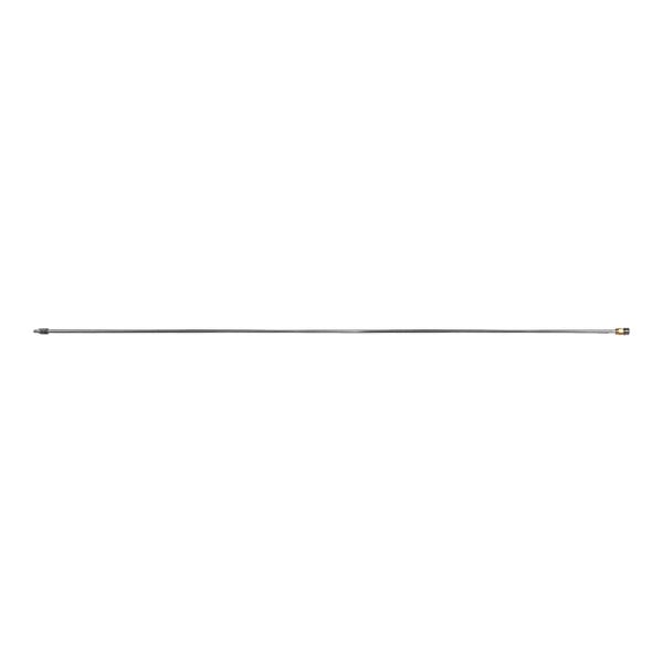 A Mi-T-M aluminum extension wand with a handle on it.