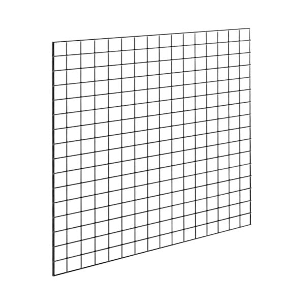 A white rectangular object with a grid of black squares.