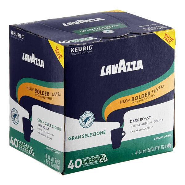 Lavazza Gran Selezione Coffee Single Serve Keurig® K-Cup® Pods - 40/Box