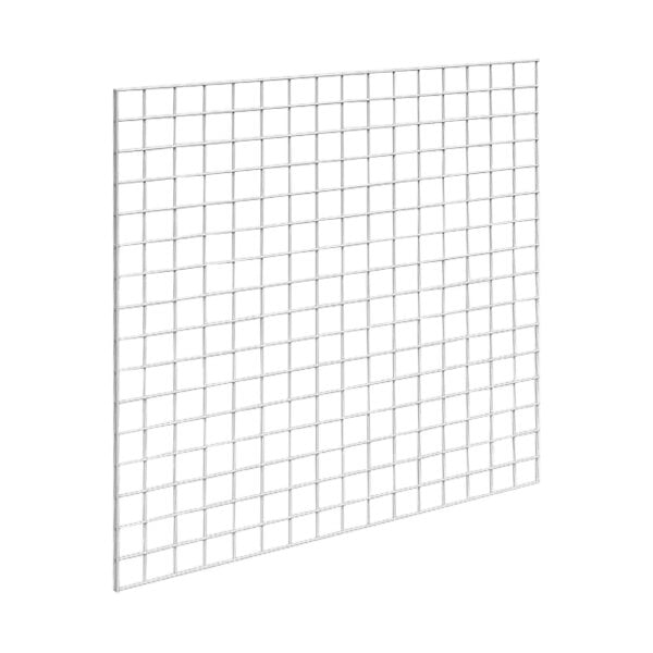 A white grid panel with small squares.