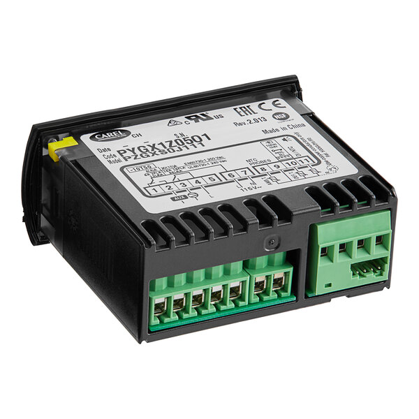 A black Main Street Equipment controller kit with a green and white label.