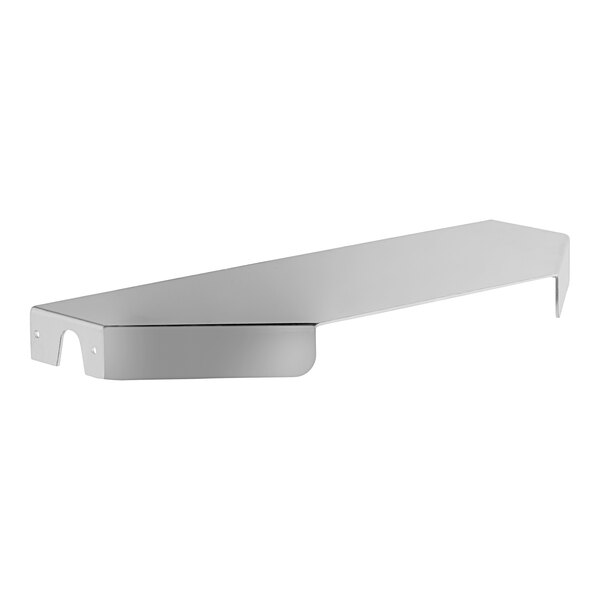 A silver metal lid extension for a Backyard Pro seafood boiler.