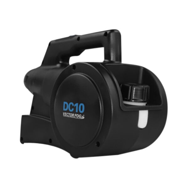 A Vectorfog DC10 cordless electric fogger with a 1 liter tank on a white background.