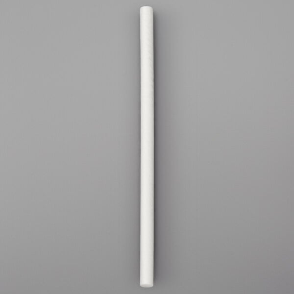 A white paper lollipop stick.