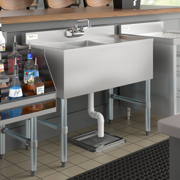 NEW 60 Commercial Underbar Counter Cocktail Drink Station Bar Equipment NSF