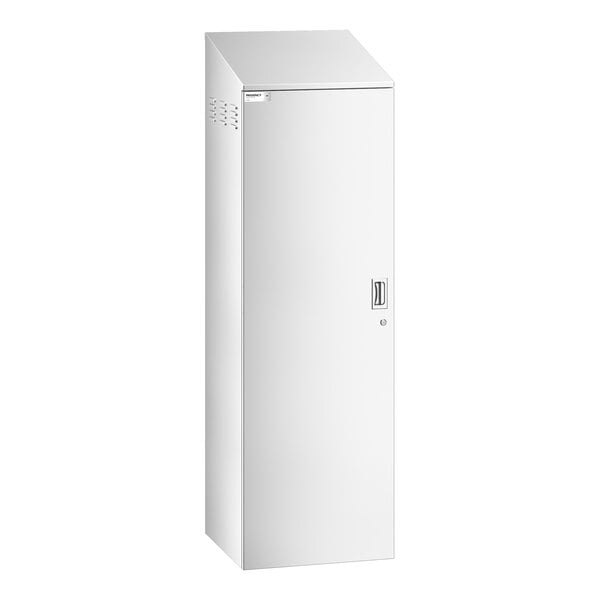 Regency Stainless Steel Mop Sink Cabinet with Faucet - 25 1/4" x 22 5/8" x 84"