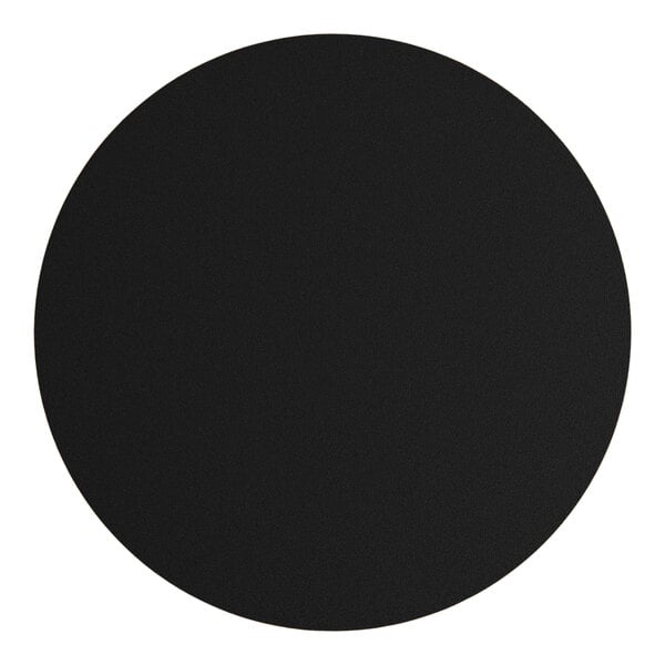 A white circle with a black background and white text that says "Lancaster Table & Seating"
